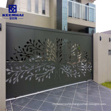 Modern Design Laser Cut Aluminum Garden Main Gate Designs